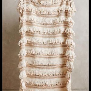 Anthropologie Moroccan Wedding Throw Blanket